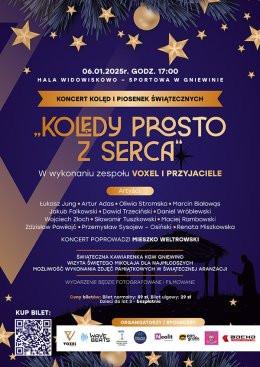 Gniewino Wydarzenie Koncert Voxel i Przyjaciele: koncert kolęd i piosenek świątecznych "Kolędy prosto z serca"