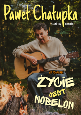 Lębork Wydarzenie Stand-up Paweł Chałupka - nowy program: Życie jest nobelon